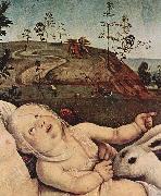 Piero di Cosimo Venus, Mars und Amor oil painting artist